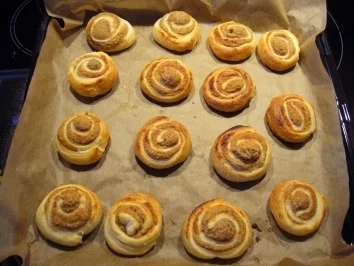 Kikis Blätterteigschnecken mit Pudding - Rezept - Bild Nr. 9