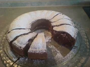 Schoko-Nuss-Kuchen / Tarte - Rezept