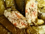 Weinlaubblätter vegetarisch gefüllt - Rezept