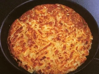 Kartoffel, Sellerie, Apfel Roesti - Rezept