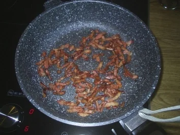 Rezept: Auflauf - Nudelauflauf mit durchwachsenen Speck Bild Nr. 3 Auflauf - Nudelauflauf mit durchwachsenen Speck - Rezept - Bild Nr. 3