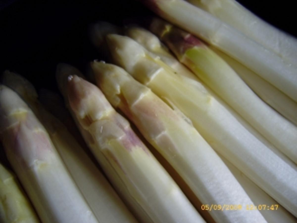 Spargel Schinken Rouladen mit Hollandaise und Käse überbacken - einfach ...