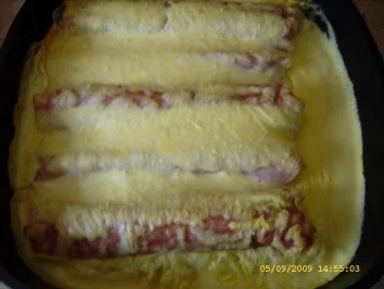 Rezept: Spargel - Schinken - Rouladen mit Hollandaise und Käse überbacken... Bild Nr. 18 Spargel - Schinken - Rouladen mit Hollandaise und Käse überbacken... - Rezept - Bild Nr. 18