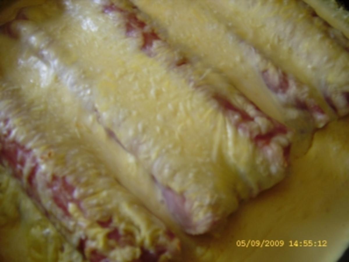 Spargel - Schinken - Rouladen mit Hollandaise und Käse überbacken... - Rezept - Bild Nr. 19