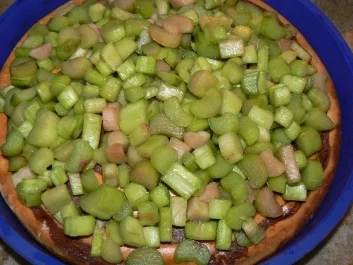 Rezept: Rhabarberkuchen a la Kraueterhexe Bild Nr. 9 Rhabarberkuchen a la Kraueterhexe - Rezept - Bild Nr. 9