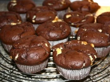 Rezept: Schoko - Jumbo - Muffins Schoko - Jumbo - Muffins - Rezept