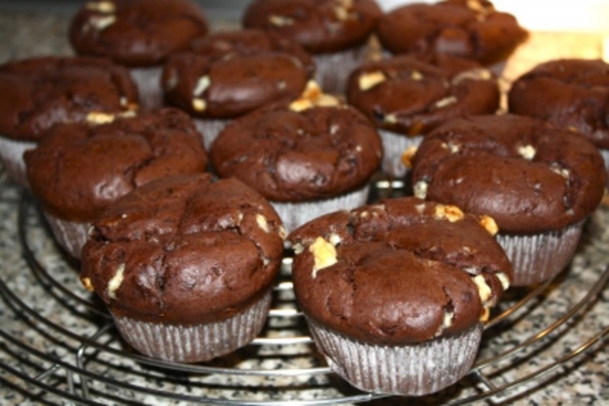 Schoko - Jumbo - Muffins - Rezept mit Bild - kochbar.de