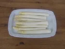 Spargel mit gebratenem Kabeljau - Rezept