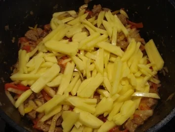 Lagman (asiatische Nudelsuppe) - Rezept - Bild Nr. 7