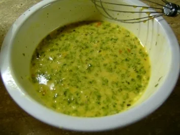 Spaghetti mit Kräuterei - Rezept