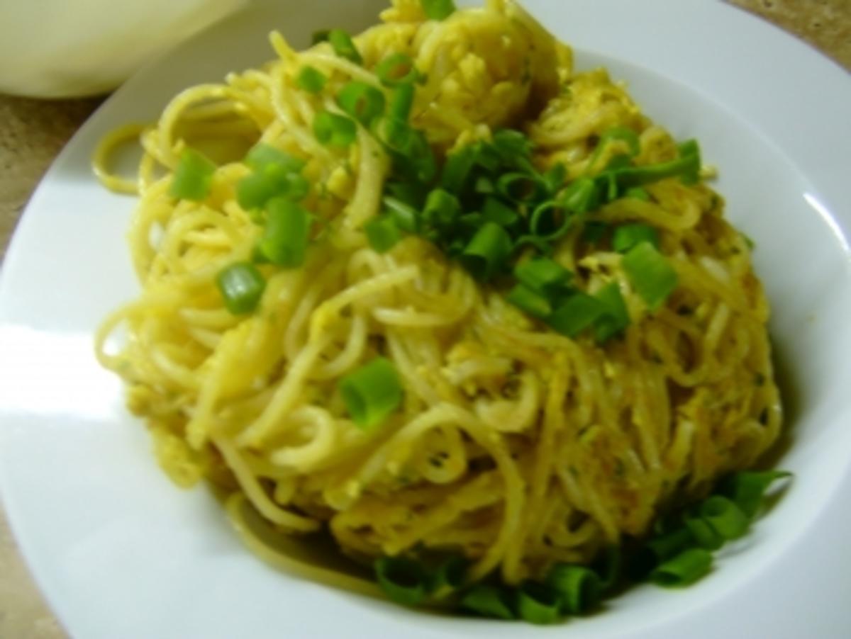 Spaghetti mit Kräuterei - Rezept - Bild Nr. 3