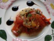 Salat aus gebackenen Tomaten - Rezept