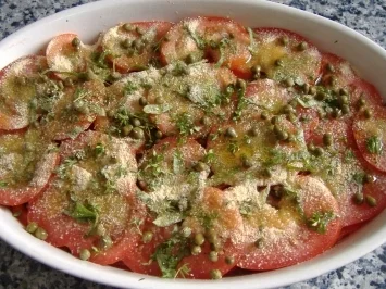 Salat aus gebackenen Tomaten - Rezept - Bild Nr. 3