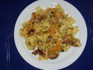 Linda´s Gemüse-Nudelpfanne mit besonders gebratenen Filetstreifen - Rezept - Bild Nr. 7