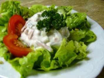 Rezept: Fleischsalat Fleischsalat - Rezept