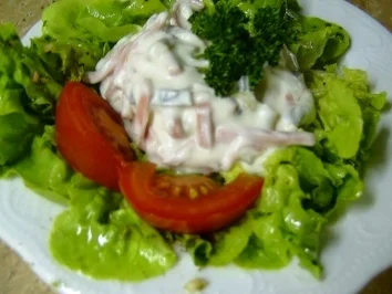 Rezept: Fleischsalat Bild Nr. 3 Fleischsalat - Rezept - Bild Nr. 3