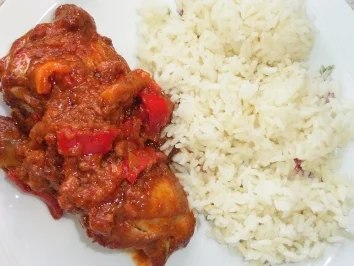 Dida's feurige Hähnchenpfanne - Rezept