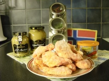 Rezept: Huehnerbeinchen mit Senf und Honig Huehnerbeinchen mit Senf und Honig - Rezept