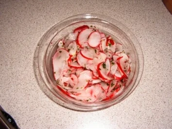 Rezept: Radieschensalat Radieschensalat - Rezept