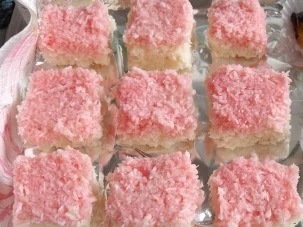 Leckere Kokosquadrate - Rezept