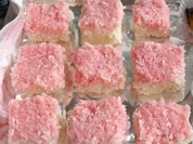 Leckere Kokosquadrate - Rezept