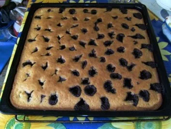 BLECHKUCHEN - Reinfallkuchen - Rezept - Bild Nr. 2