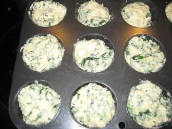 Spinat-Feta-Muffins - Rezept - Bild Nr. 3