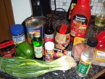 Rezept: Fleisch süßsauer (flexibles Rezept) Bild Nr. 2 Fleisch süßsauer (flexibles Rezept) - Rezept - Bild Nr. 2