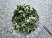 Saure Sahne trifft Ackersalat - Rezept