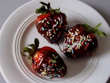 Rezept: Erdbeerpralinen Erdbeerpralinen - Rezept