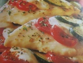 Fisch Caprese - Rezept