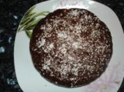 Raffaello-Schoko-Rotweinkuchen - Rezept