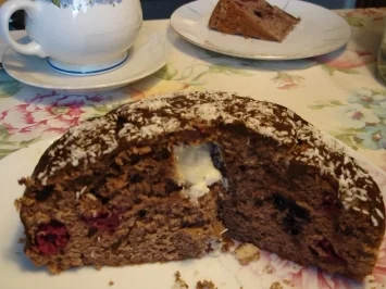 Rezept: Raffaello-Schoko-Rotweinkuchen Raffaello-Schoko-Rotweinkuchen - Rezept