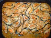 Gratinierte Muscheln mit Salsa picante - Rezept