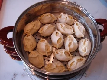 Manty mit Hackfleisch-Weißkohl Füllung - Rezept - Bild Nr. 6