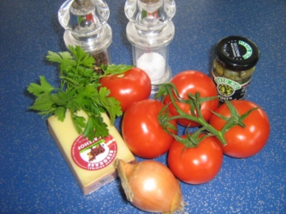 Tomaten-Carpaccio mit Kapern - Rezept - Bild Nr. 2