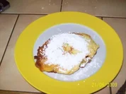 Eierpfannküchlein mit Äpfel - Rezept