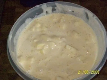 Rezept: Eierpfannküchlein mit Äpfel Bild Nr. 3 Eierpfannküchlein mit Äpfel - Rezept - Bild Nr. 3