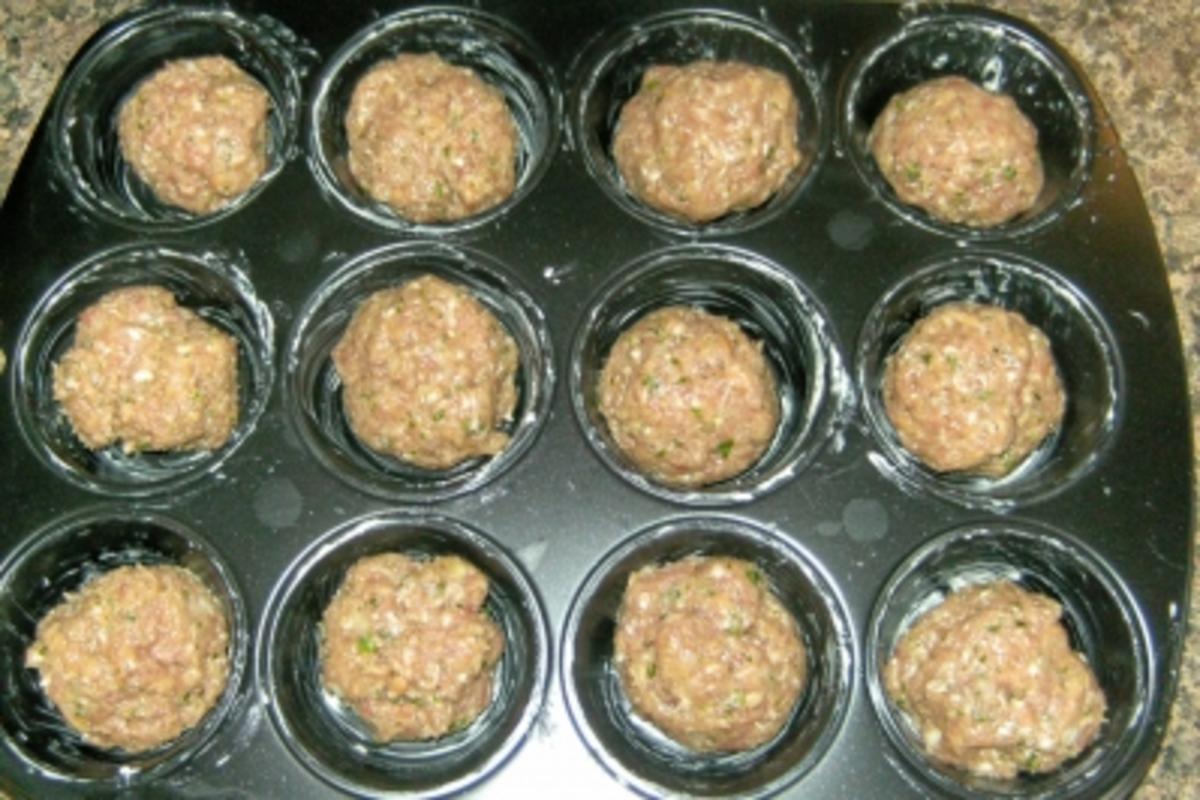 Hackfleisch - Kräuter - Muffins - Rezept - Bild Nr. 3