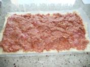 Gefüllte Blätterteigschnecken - Rezept