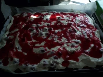 Rezept: Kirsch - Schoko - Schnitte Kirsch - Schoko - Schnitte - Rezept