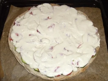 Rezept: Fladenbrot überbacken Bild Nr. 3 Fladenbrot überbacken - Rezept - Bild Nr. 3