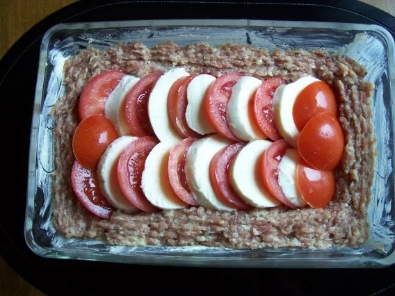 Hackbraten italienischer Art - Rezept