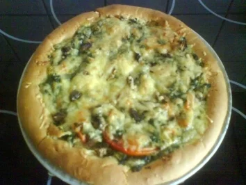Rezept: Arabische Pizza-vegetaria Bild Nr. 2 Arabische Pizza-vegetaria - Rezept - Bild Nr. 2
