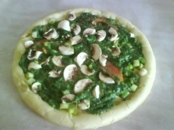 Rezept: Arabische Pizza-vegetaria Bild Nr. 4 Arabische Pizza-vegetaria - Rezept - Bild Nr. 4