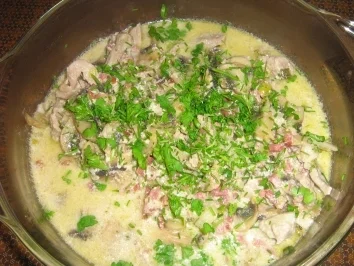 Gorgonzola Geschnetzeltes mit Champignons - Rezept - Bild Nr. 5