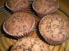 Schokoladenstreusel-Muffin mit Eierlikör - Rezept