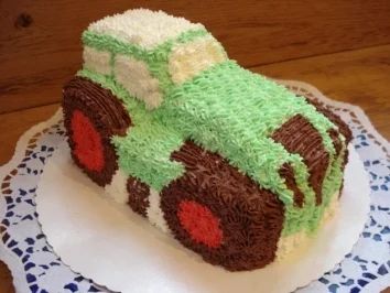 Rezept: Fendt-Traktor-Torte Fendt-Traktor-Torte - Rezept
