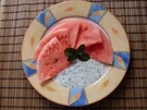 Grappa-Melone an Minz-Joghurt - Rezept