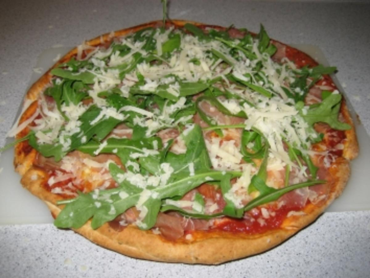 Rucola Pizza - Rezept